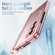 Samsung Galaxy Z Fold5 Electroplating Corrugated Hinge Folding Phone Case with Pen Slot - Pink