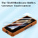 Samsung Galaxy Z Fold5 HBC-212 Integrated Plain Leather Folding Phone Case - Brown