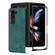 Samsung Galaxy Z Fold5 Skin-feel Solid Color PU Back Cover Phone Case - Green