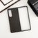 Samsung Galaxy Z Fold5 Braided Leather Texture PC Phone Case - Black