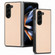 Samsung Galaxy Z Fold5 Carbon Fiber Texture Back Cover Phone Case - Apricot