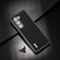 Samsung Galaxy Z Fold5 ABEEL Cross Texture Genuine Leather Phone Case - Black