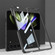 Samsung Galaxy Z Fold5 GKK Phantom Electroplating Full Coverage Phone Case - Black