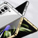 Samsung Galaxy Z Fold5 GKK Phantom Electroplating Full Coverage Phone Case - Black