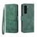 Samsung Galaxy Z Fold5 Dierfeng Dream Line TPU + PU Leather Phone Case - Green