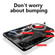 Samsung Galaxy Z Fold5 CD Texture Sliding Camshield Magnetic Holder Phone Case - Black