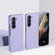 Samsung Galaxy Z Fold5 Fuel Injection PC Skin Feel Phone Case - Purple