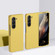 Samsung Galaxy Z Fold5 Fuel Injection PC Skin Feel Phone Case - Lemon Yellow