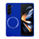 Samsung Galaxy Z Fold5 Skin Feel Magsafe Magnetic Shockproof PC Phone Case - Dark Blue