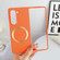 Samsung Galaxy Z Fold5 Skin Feel Magsafe Magnetic Shockproof PC Phone Case - Orange