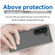 Samsung Galaxy Z Fold5 Colorful Series Acrylic + TPU Phone Case - Transparent
