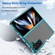 Samsung Galaxy Z Fold5 Colorful Series Acrylic + TPU Phone Case - Transparent Blue