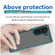 Samsung Galaxy Z Fold5 Colorful Series Acrylic + TPU Phone Case - Transparent Blue