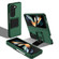 Samsung Galaxy Z Fold5 Three-dimensional Folding Holder PC Phone Case - Green