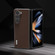 Samsung Galaxy Z Fold5 ABEEL Carbon Fiber Texture Protective Phone Case - Dark Brown