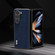 Samsung Galaxy Z Fold5 ABEEL Carbon Fiber Texture Protective Phone Case - Dark Blue