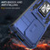 Samsung Galaxy Z Fold5 5G Armor PC + TPU Camera Shield Phone Case - Navy Blue