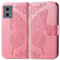 Moto G 5G 2023 Butterfly Love Flower Embossed Leather Phone Case - Pink