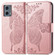 Moto G 5G 2023 Butterfly Love Flower Embossed Leather Phone Case - Rose Gold