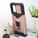 Moto G 5G 2023 Camera Shield Card Slot Phone Case with Ring Holder - Rose Gold