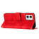 Moto G 5G 2023 Dream Triangle Leather Phone Case with Lanyard - Red