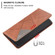 Moto G 5G 2023 Prismatic Invisible Magnetic Leather Phone Case - Brown