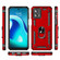 Moto G 5G 2023 Shockproof TPU + PC Phone Case with Holder - Red