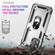 Moto G 5G 2023 Shockproof TPU + PC Phone Case with Holder - Silver