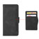 Moto G 5G 2023 Skin Feel Calf Texture Card Slots Leather Phone Case - Black