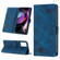 Moto G 5G 2023 Skin-feel Embossed Leather Phone Case - Blue