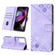 Moto G 5G 2023 Skin-feel Embossed Leather Phone Case - Light Purple