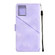 Moto G 5G 2023 Skin-feel Embossed Leather Phone Case - Light Purple