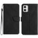 Moto G 5G 2023 Stitching Embossed Leather Phone Case - Black