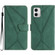 Moto G 5G 2023 Stitching Embossed Leather Phone Case - Green