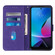 Moto G Play 2023 / G Power 2022 / G Pure 2021 Crossbody 3D Embossed Flip Leather Phone Case - Purple