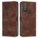 Moto G Play 2023 / G Power 2022 Dream Triangle Leather Phone Case with Lanyard - Brown