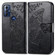 Moto G Play 2023 Butterfly Love Flower Embossed Flip Leather Phone Case - Black