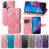Moto G Play 2023 Butterfly Love Flower Embossed Flip Leather Phone Case - Black