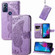 Moto G Play 2023 Butterfly Love Flower Embossed Flip Leather Phone Case - Light Purple