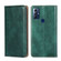 Moto G Play 2023 Gloss Oil Solid Color Magnetic Leather Phone Case - Green