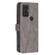 Moto G Play 2023 Magnetic Buckle Rhombus Texture Leather Phone Case - Grey