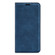 Moto G Play 2023 Retro-skin Magnetic Suction Leather Phone Case - Dark Blue