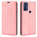 Moto G Play 2023 Retro-skin Magnetic Suction Leather Phone Case - Pink