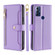 Moto G Play 2023 Sheep Texture Cross-body Zipper Wallet Leather Phone Case - Purple