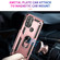Moto G Play 2023 Shockproof TPU + PC Phone Case with Holder - Rose Gold