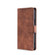 Moto G Play 2023 Skin Feel Crocodile Magnetic Clasp Leather Phone Case - Brown