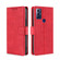 Moto G Play 2023 Skin Feel Crocodile Magnetic Clasp Leather Phone Case - Red