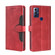 Moto G Play 2023 Skin Feel Magnetic Buckle Leather Phone Case - Red
