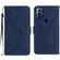 Moto G Play 2023 Stitching Embossed Leather Phone Case - Blue