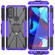 Moto G Play 2023/G Pure/G Power 2022 Armor Bear Shockproof PC + TPU Phone Case with Ring - Purple